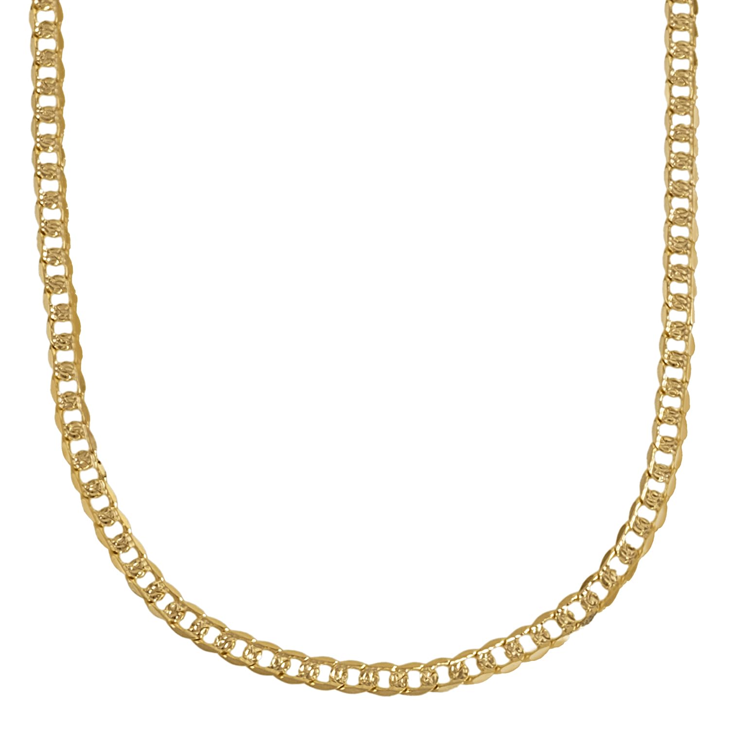 Shining Jewel Fashionable Gold Plated Cuban Link Chain For Men (SJN_223_P)-image-42