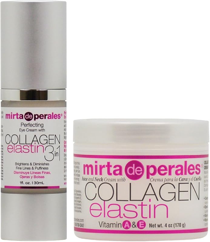 Mirta De Perales Conjunto com Creme para os Olhos e Creme para Rosto e Pescoço