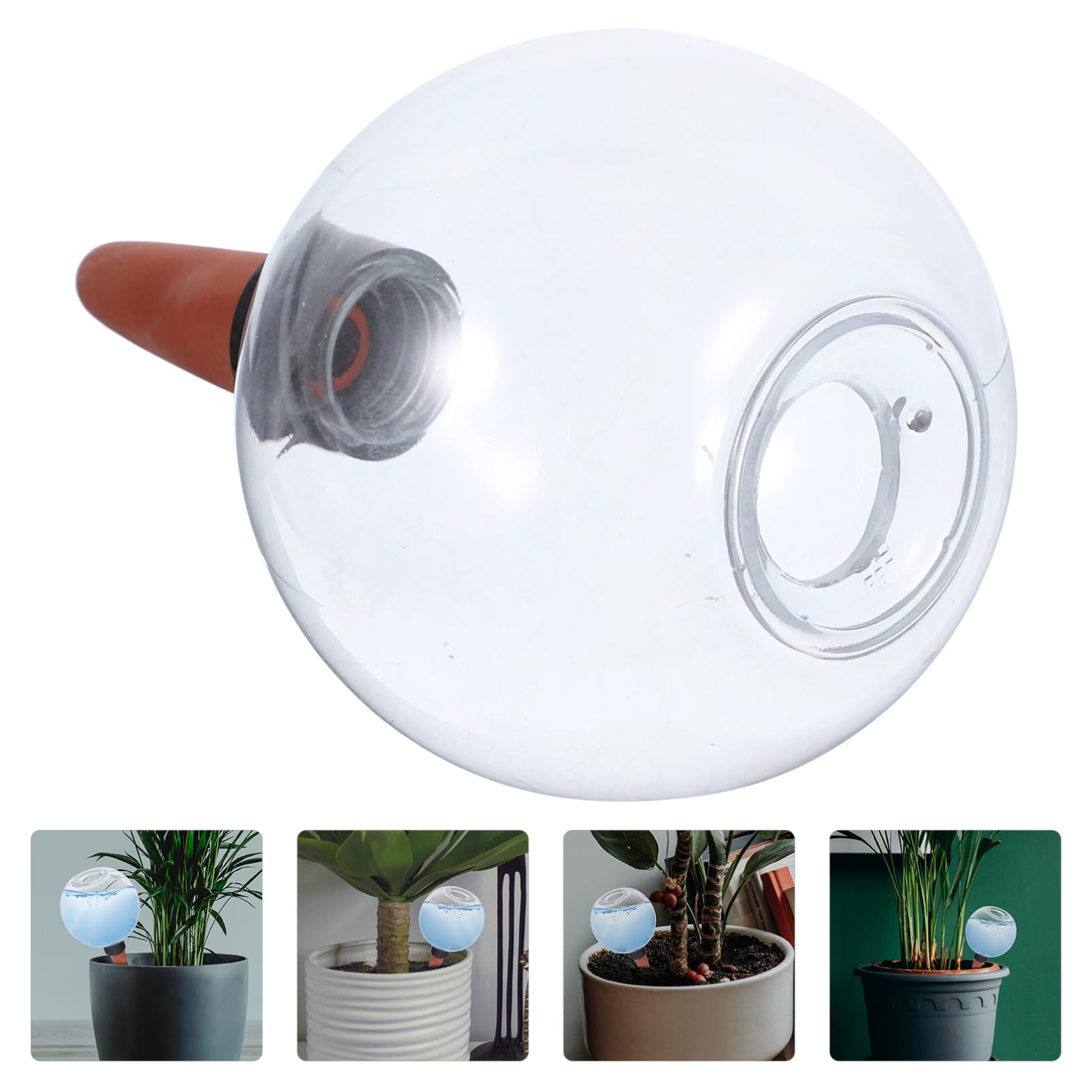 Hemobllo 4 Pezzi Globale Irrigazione Automatica per Piante Gocciolatore Decorativo Autoirrigazione per Piante da e Esterno per Vacanze