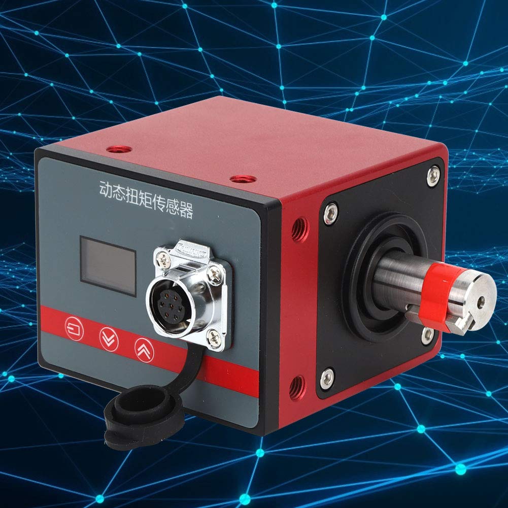Speed Sensor Tester, DYN 200 Non Contact Dynamic Torsion Force Motor Speed Sensor with OLED Display 128x64, Dynamic Force Sensor