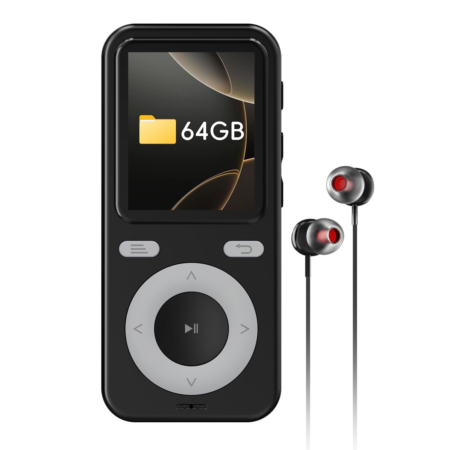 wiwoo 64GB Bluetooth MP3 Player