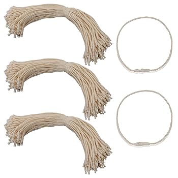 Amazon | YOVOY タグ紐 棉 タグファスナー ブランドタグ つづり