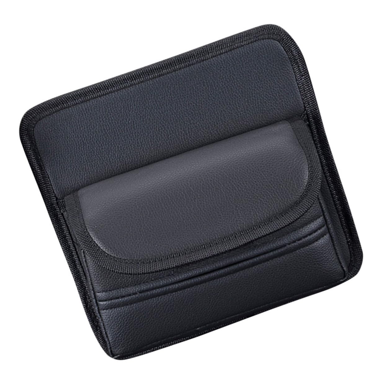 Organisateur siège voiture filet noir réglable et rangement bouteilles