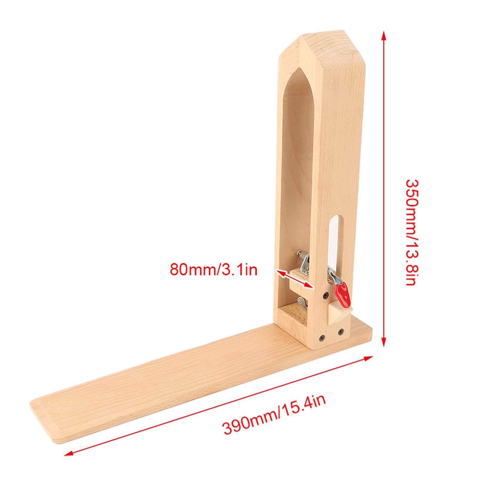 Ejoyous Supporto in Legno Regolabile Strumenti per Cucire, Strumenti per Cucire Cucitura a Mano Craft Cucito Pony Horse Strumento Morsetto Cuoio per Cucire Il Cuoio