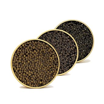 Dorasti Caviar Sampler 3 x 1 oz. tins
