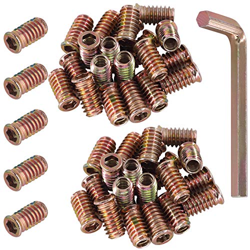 Rustark 50�� 5/16�C���`-18×25mm �˂����ݑ}���i�b�g �������b�L�Y�f�|�Z�p�\�P�b�g�h���C�u�Ƌ� �t�����W�t���˂����݃i�b�g �ؐ��Ƌ�p