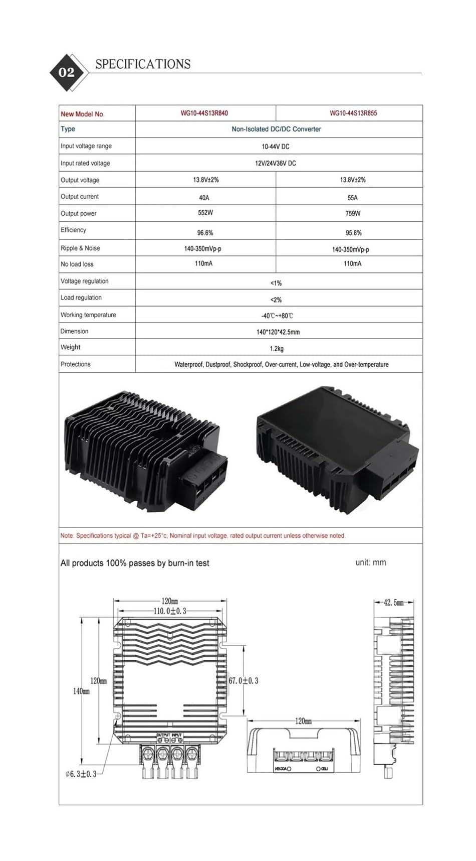 Amazon.co.jp: コンバータ 10-44V 12V 24V 36Vから13.8V 40A 55A Amazon.co.jp: コンバータ 10-44V 12V 24V 36Vから13.8V 40A 55A