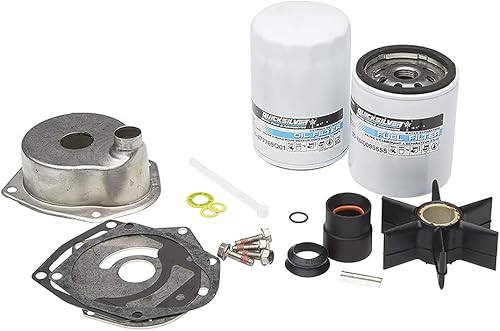 Quicksilver 8M0170715 - Kit de reparación de servicio fueraborda para Mercury 200-400 Hp Verado de 4 tiempos S/N 2B144123 y más