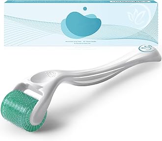 Slionwe Derma Roller Microneedle Roller, 192 Titanium Microneedling Roller For Women and Men | Micro Needle Roller