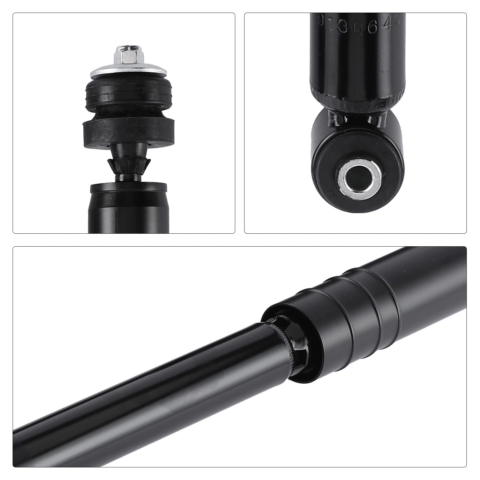 Frankberg 2x Stossdämpfer Stoßdämpfer Hinten Links Rechts 627mm Gasdruck Kompatibel mit Civic IX FK Civic VIII Hatchback FK FN Replace# 553365,52610SMGB01