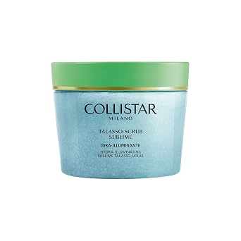 Collistar Talasso-Scrub Hydra-Illuminating Body Scrub, Body Scrub with Sea Salts, Exfoliating and Revitalizing, Smoothes, Evens and Brightens the Skin, 600 g