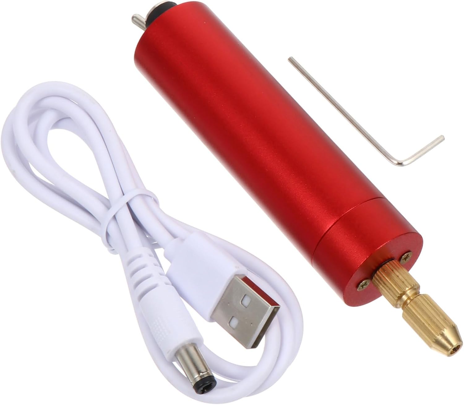 Gadpiparty 1set Usb Mini Electric Engraving Pen Kit Precise Jewelry Engraver Tool for Portable Cordless Design for Diy Marking Etching Includes Usb Cable and Copper Chuck