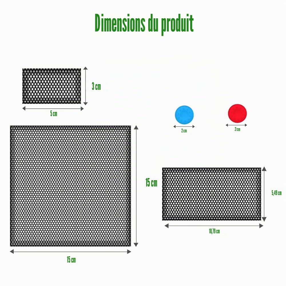 Lot de 2 filtres à poussière pour Xbox Series X, couvercle de valise/purge de poussière pour console Xbox Series X Plus : avec 4 capuchons de poignée
