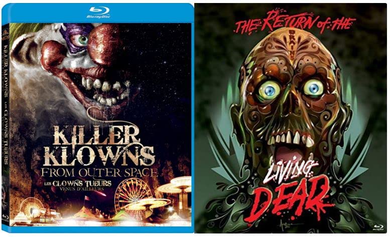 Killer Klowns From Outer Space & The Return of the Living Dead [Blu-ray, 20th Century Fox] Grant Cramer, Clu Gulager, Dan O'Bannon, Stephen Chiodo [20th Century Fox]