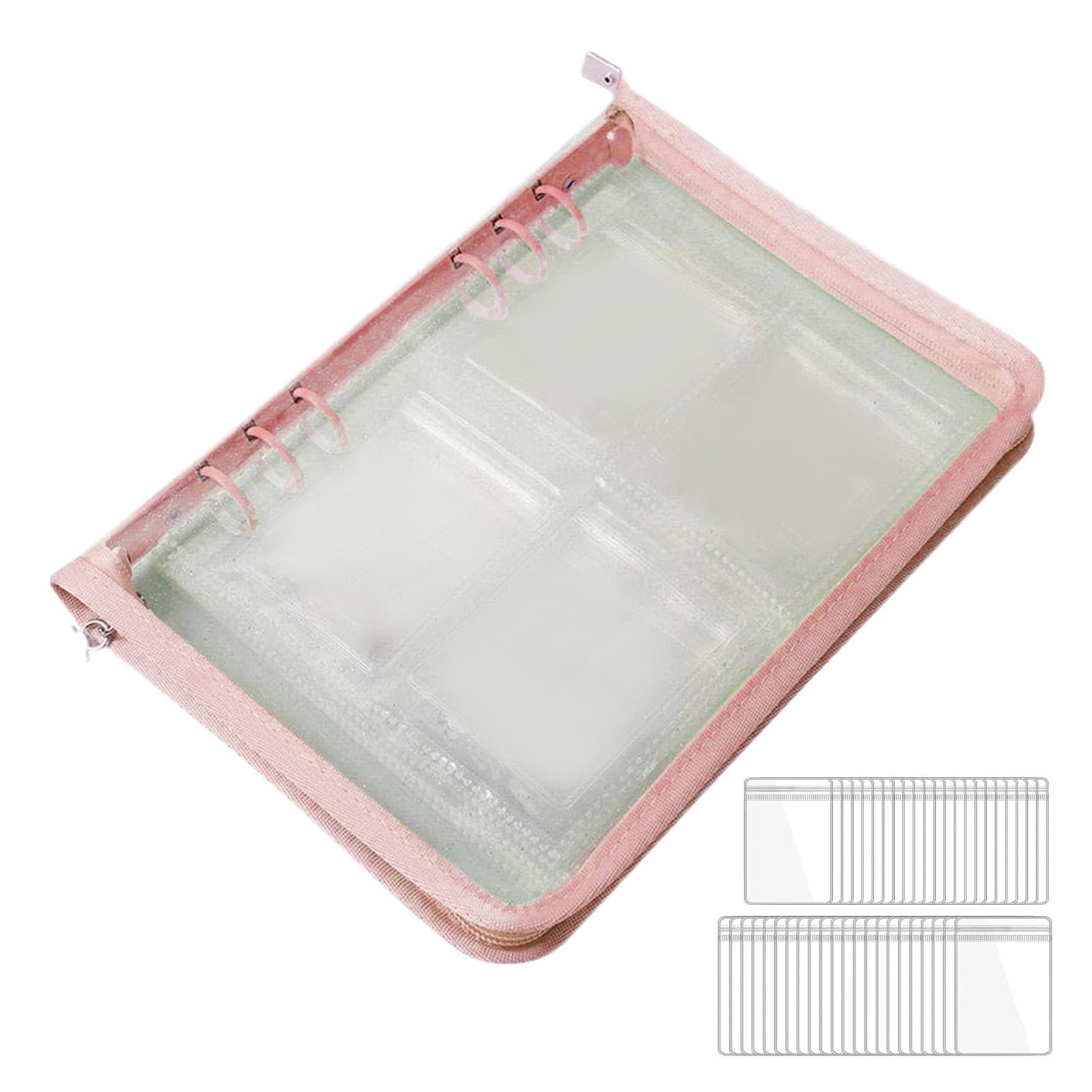 Rangement bijoux voyage transparent pour boucles et colliers