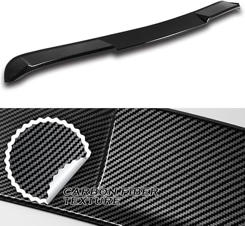 Miniatura 2 de Q1-TECH, Alerón de techo de ventana trasera compatible con Toyota Corolla Sedan (2020-2023), ala de alerón de techo de ventana trasera ABS (pintura