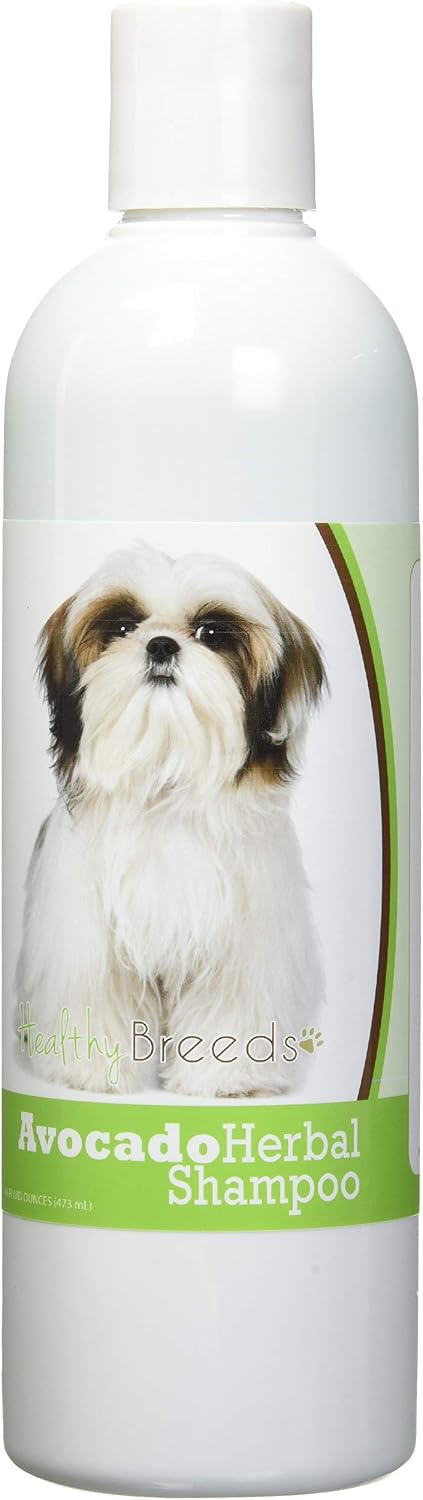 Healthy Breeds Shih Tzu Avocado Herbal Dog Shampoo 16 oz