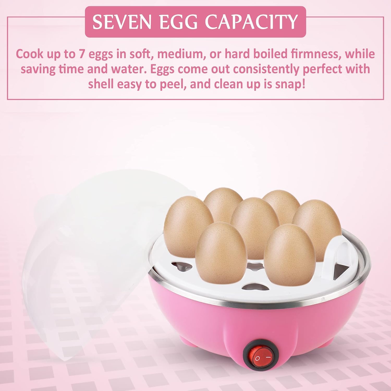 Electric Egg Boiler (3 Boiling Modes) at ₹254 – Amazon