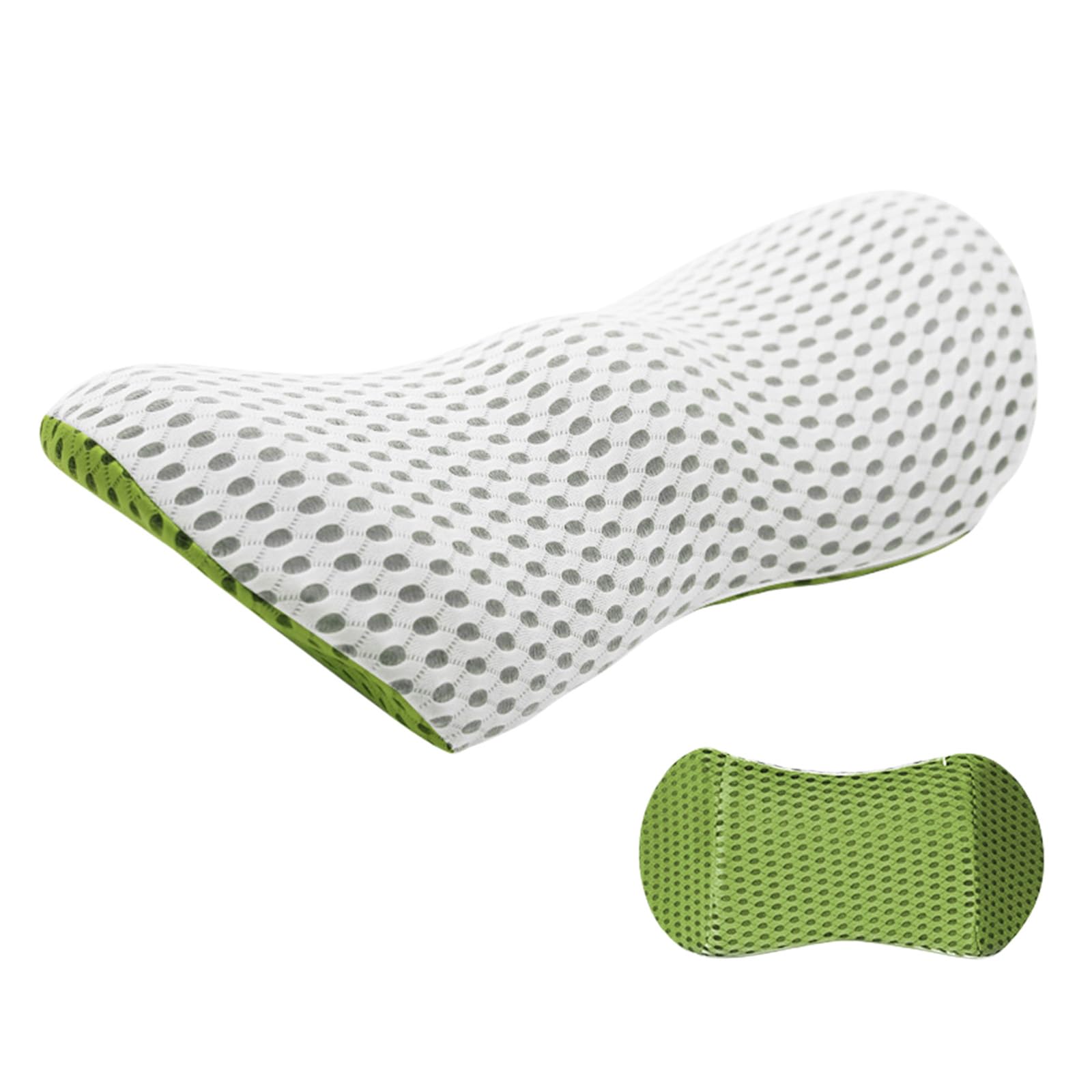 Elnwnnkc Ergonomic Lumbar Pillow for Chair and, Memory Foam Back Cushions for Lower Back Comfort