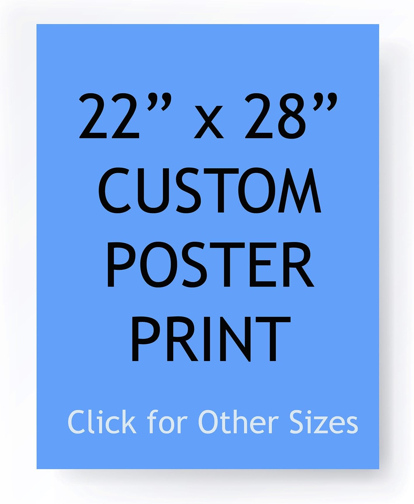 - Pera Print - Custom Poster Print - Upload Your Image/Photo - Personalized Photo Prints, Create Your Own Poster - Print Any Photos, Images - 22 x 28 inches