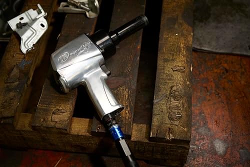 Miniatura 11 de Ingersoll Rand Llave de impacto neumática de 236 12 pulgadas, par máximo inverso de 450 pies-libras, empuñadura de pistola