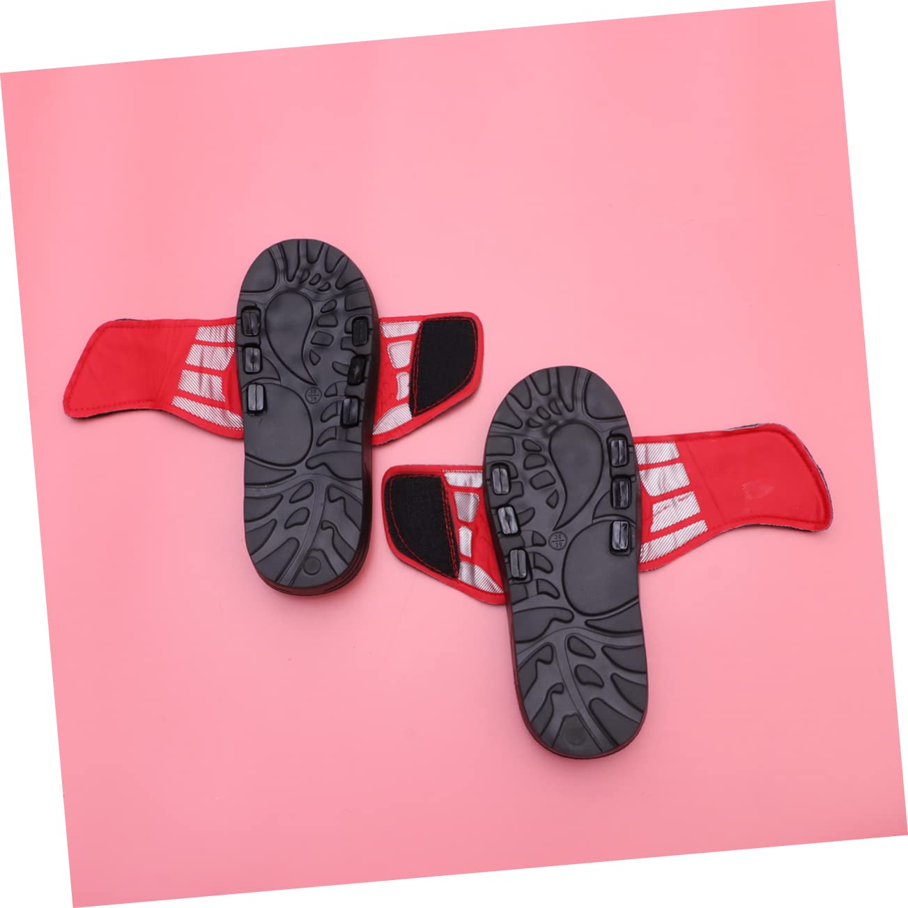 Roten Massagepantoffeln 40-41 aus Eva für Fußmassage