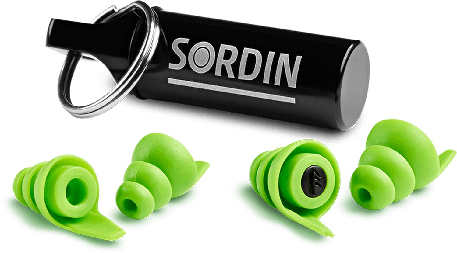 Sordin SmartEar - Tappi per le orecchie riutilizzabili per cacciatori, protezioni sportive e lavoro, tappi per le orecchie per il poligono di tiro