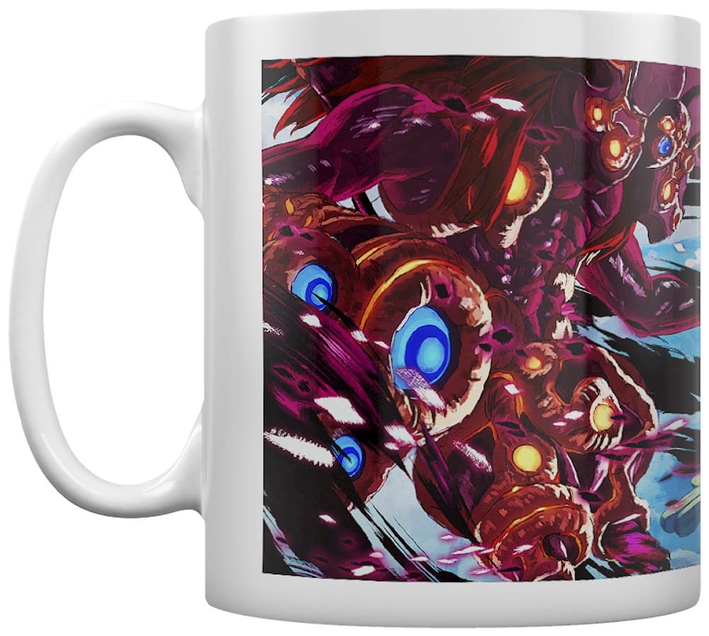 The Legend of Zelda Breath of The Wild Mug (V S Phantom Design) 11oz Ceramic Mug - Official Merchandise,White