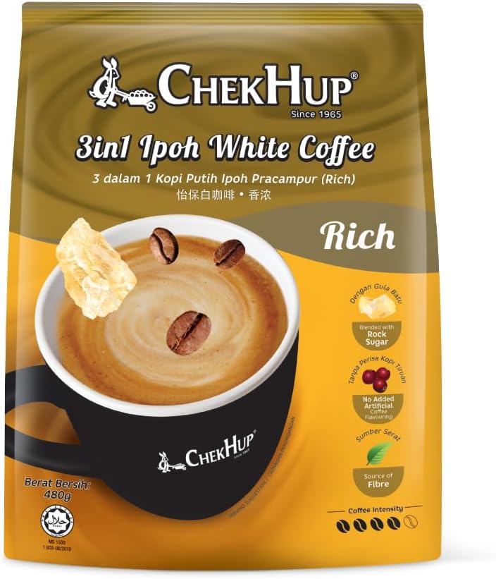 1 Pack ChekHup 3 In 1 Ipoh White Coffee KING By Chek Hup