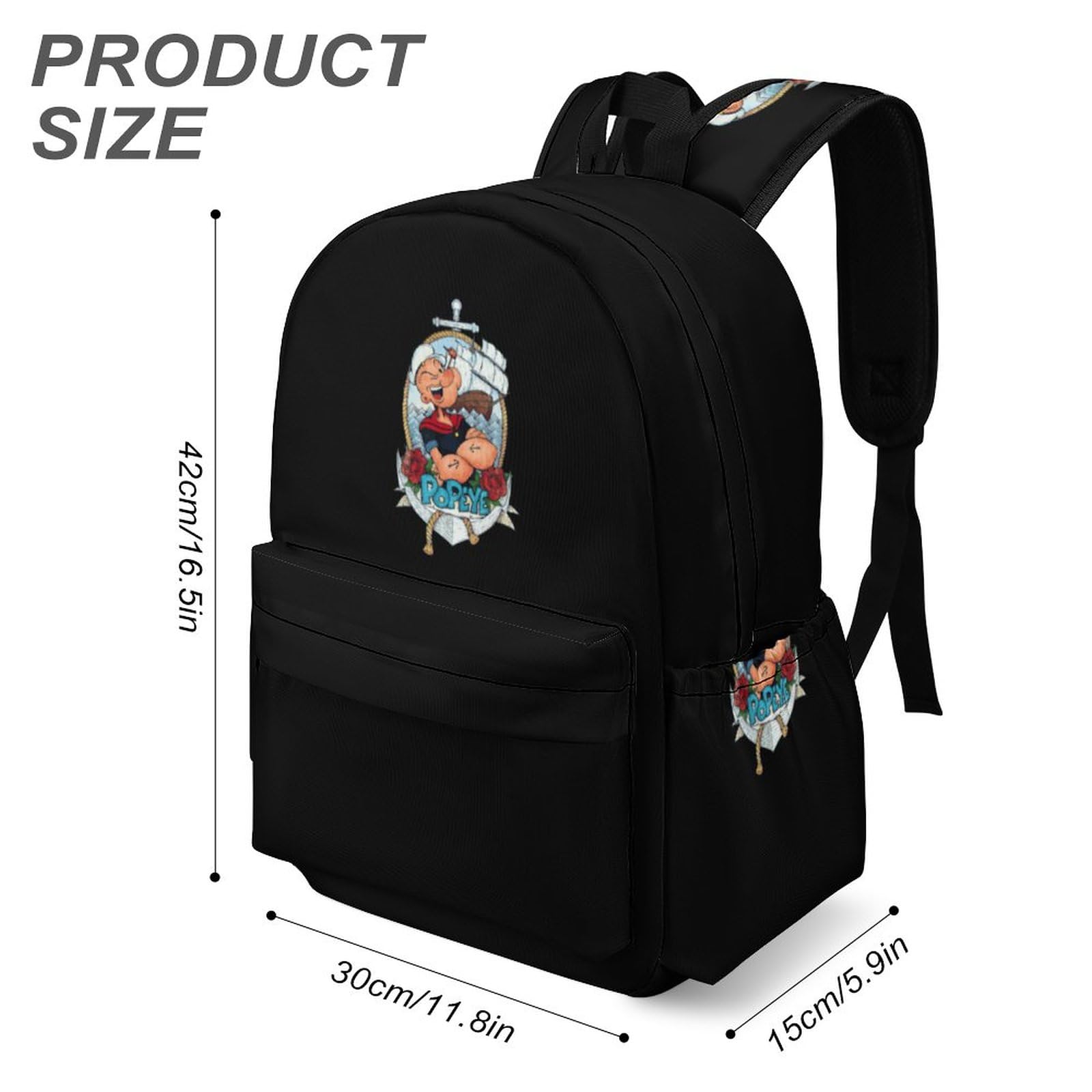 Amazon.co.jp: Popeye Rucksack, Popeye, Stylish Backpack, Casual