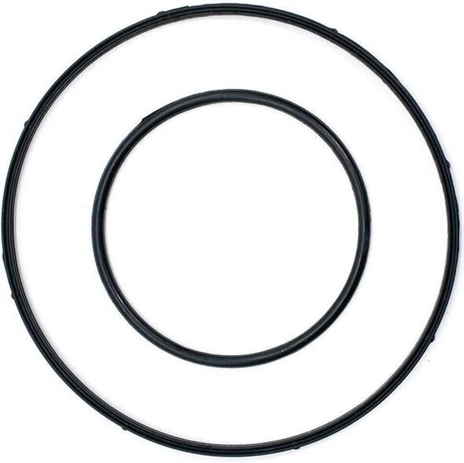 Vacuum Pump Seal for BMW E87 2008-2011 Replacement 11668626471 2Pcs Black