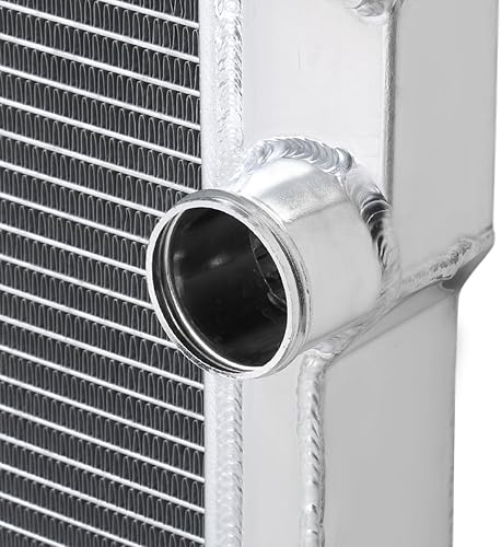 Miniatura 5 de Spec-D Tuning Radiador de refrigeración de aluminio de 3 filas compatible con Dodge Ram 2500 3500 L6 5.9L Turbo Diesel 1994-2002