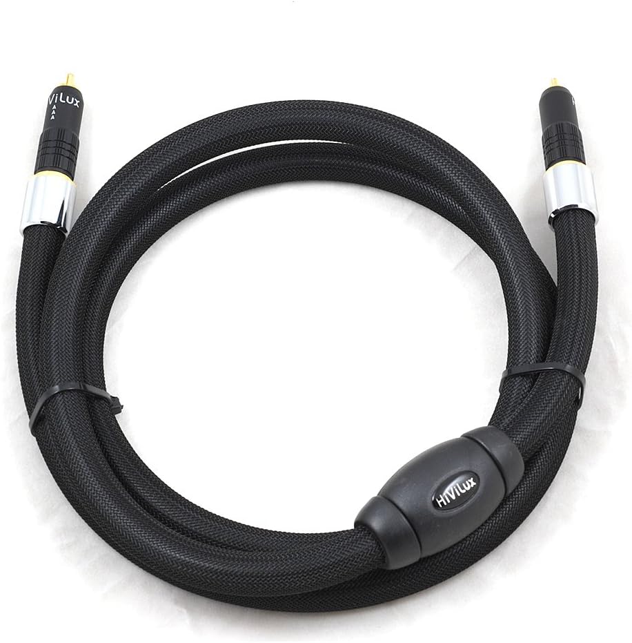 HiViLuxReference HIFI/Subwoofer/Digital Coaxial Cable OCC Line 1,5meter