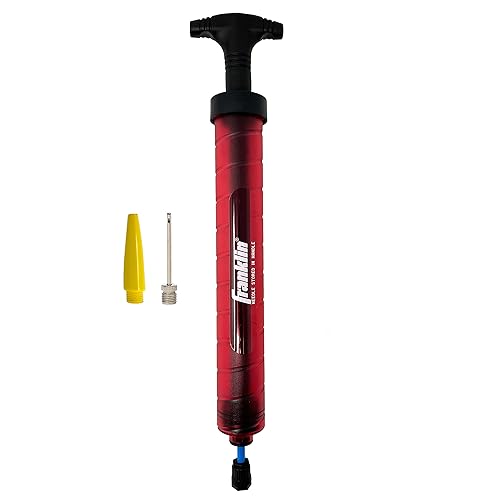 Franklin Sports 14-Inch Dual Action Inflating Pump, Blue