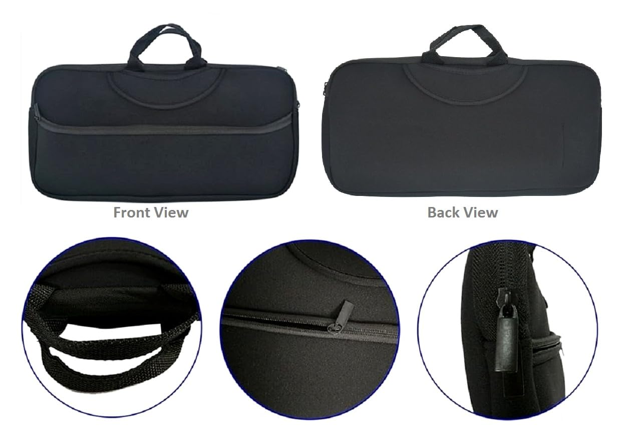 Funda plana para escáneres, bolsa suave portátil de transporte compatible con Canon Canoscan Lide 300 Scanner/Lide 400 Slim Scanner y cable