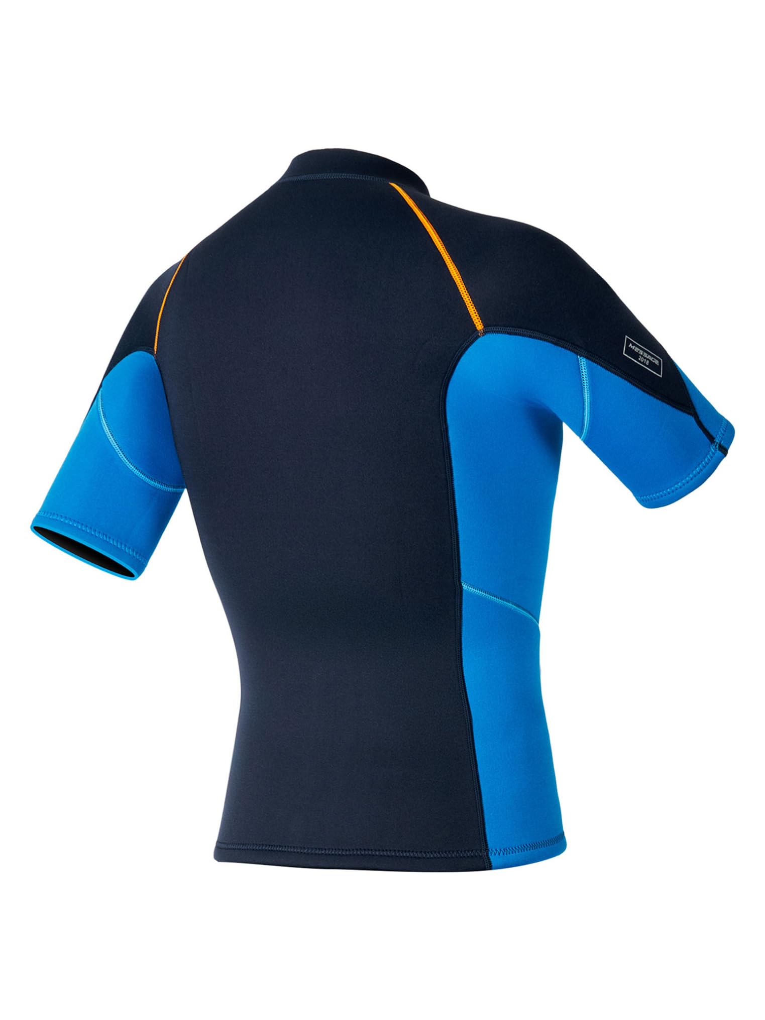 Freebily Top Muta in Neoprene da 1,5 mm con Cerniera Uomo Maglia Protettiva Rash Guard per Snorkeling e Nuoto Maglietta Subacquea in Neoprene per Immersioni Surf
