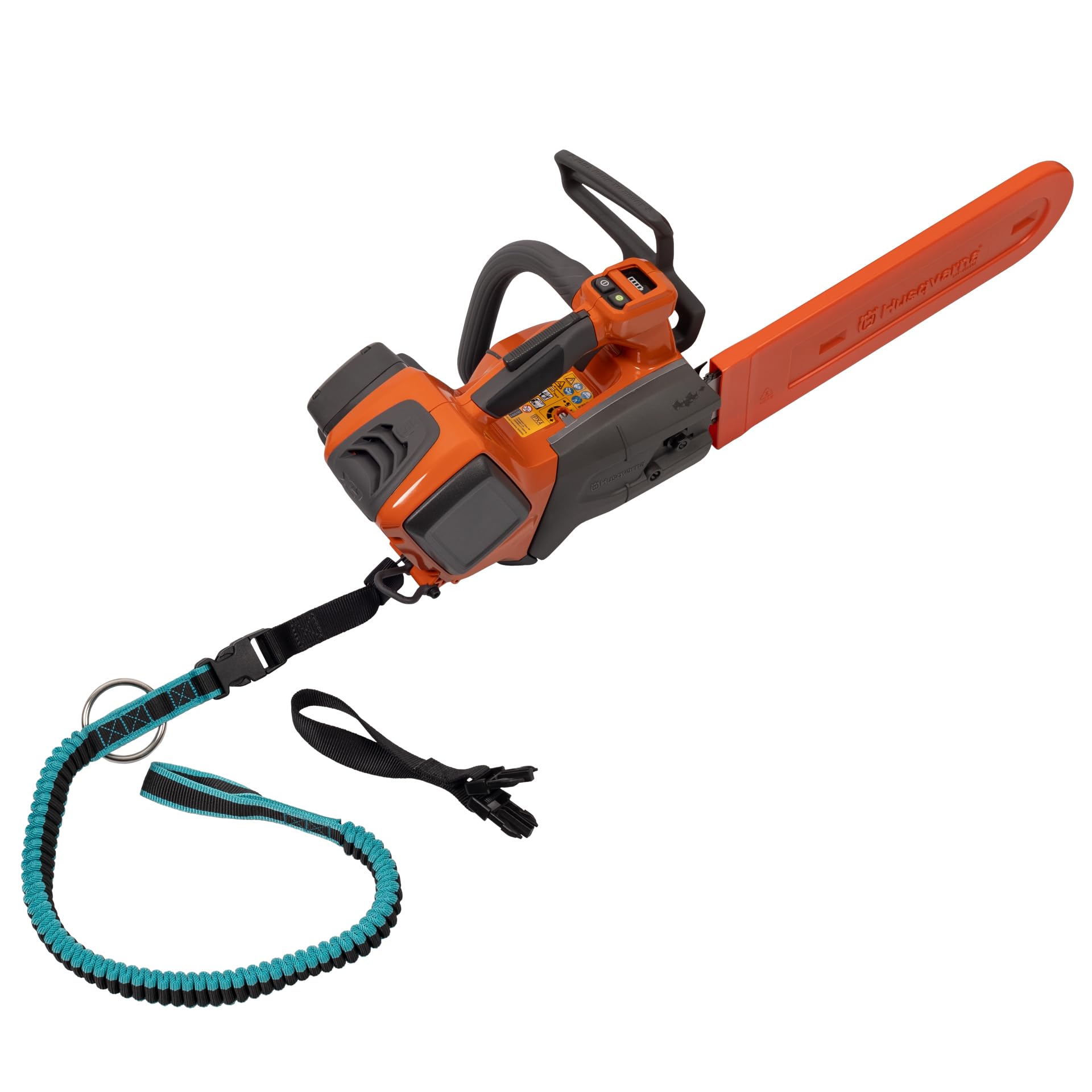 Notch Cordino modulare per motosega, portata fino a 167,6 cm, design tradizionale con gancio di traino ad anello, compatibile con tutti i tipi di motosega, l'anello cucito consente di riporlo