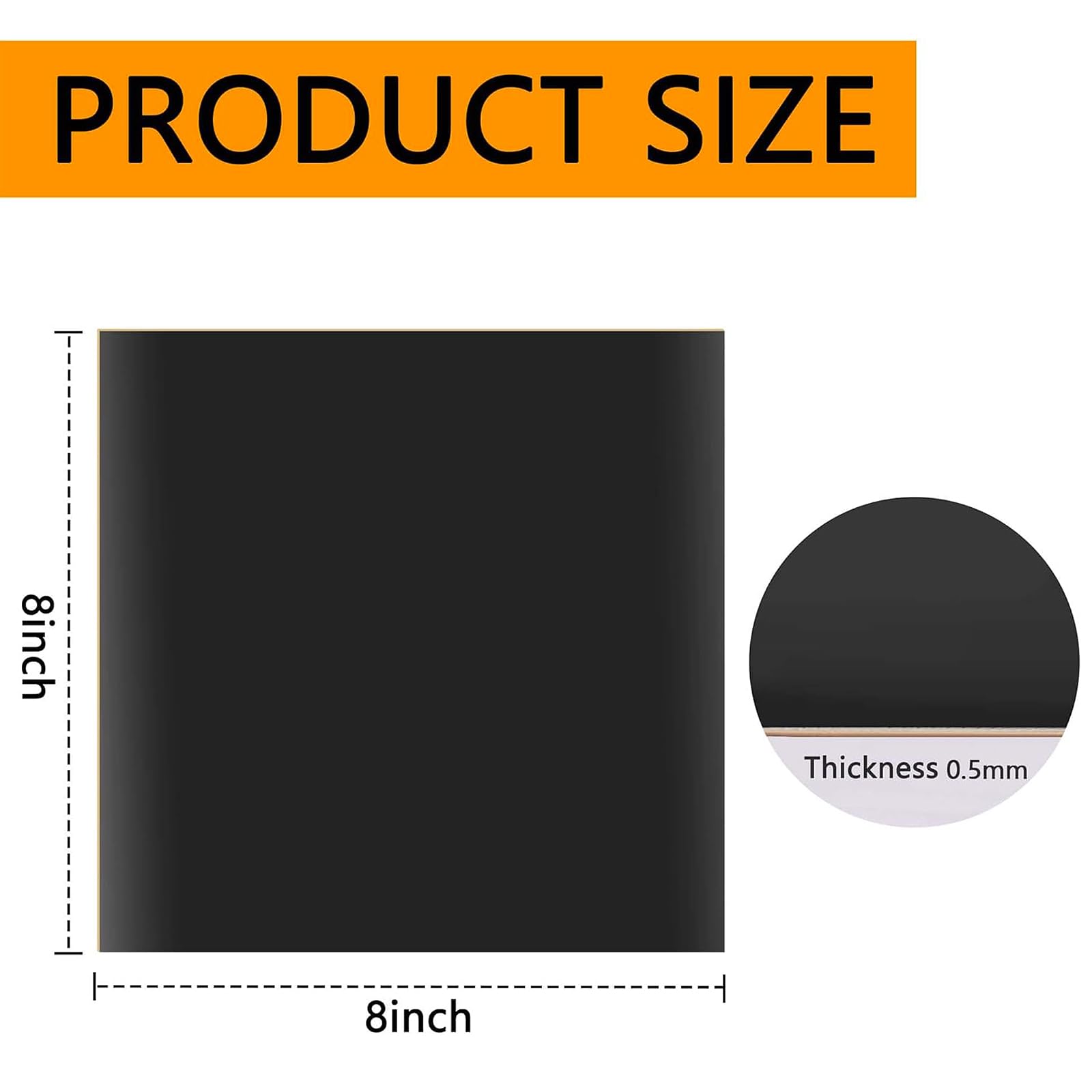 2 Pezzi Toppe Riparazione per Rivestimento da Laghetto 20x20CM EPDM Toppa Autoadesive Kit di toppe rivestimento laghetto Impermeabile Patch per Giardino Esterno riparazione Copertura Laghettos