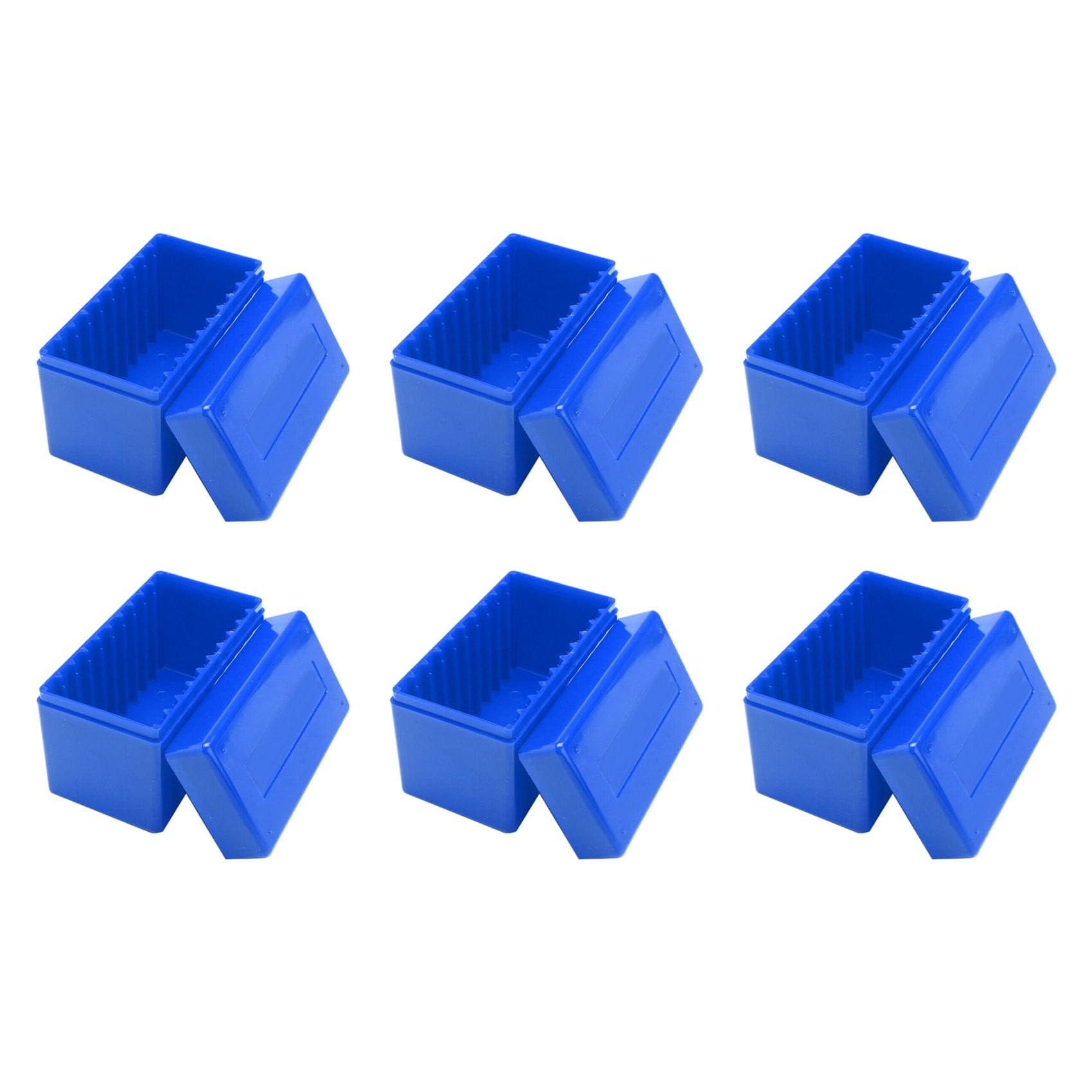 Hndhbfgrt 6X Square Plastic 10 Coin Capacity Holder Slab Storage Box Case Fit for PCCB