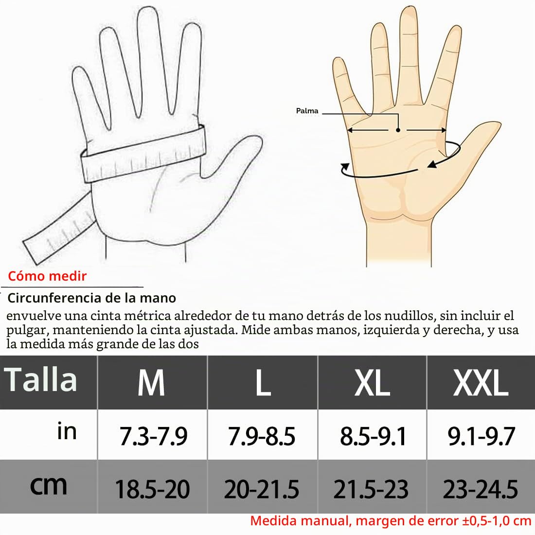 Harssidanzar Hombres Motocicletas Guantes de Carreras de Carretera con protección de Nudillos para Deportes de Motor para Montar en Motocicleta con Dedos completos KM046