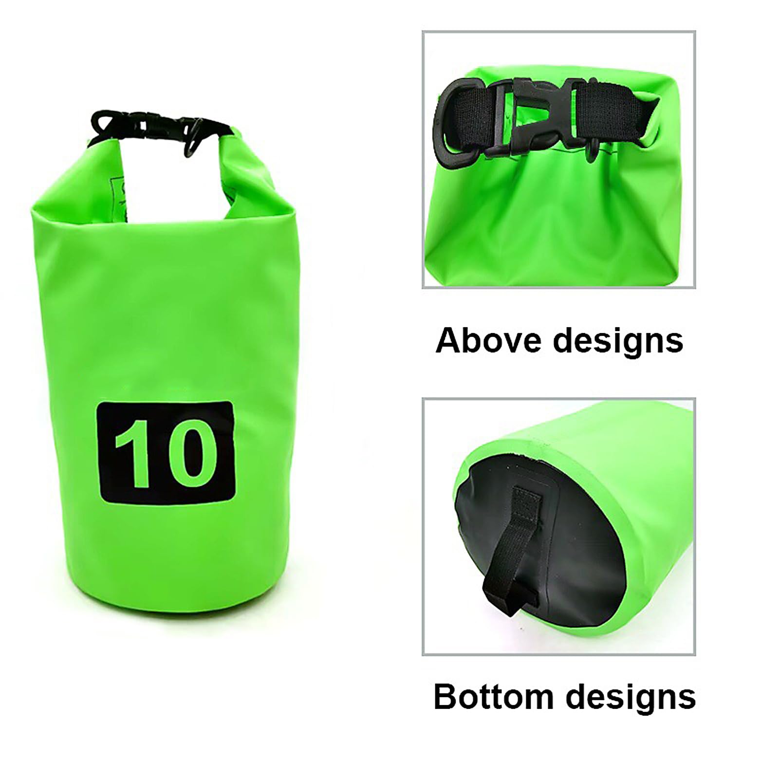Dry Pack Sacchi Nuoto Rafting Kayak Fiume Trekking Galleggiante Vela Canoa Barca Borse Acqua Impermeabile Dry Pack Sacchi