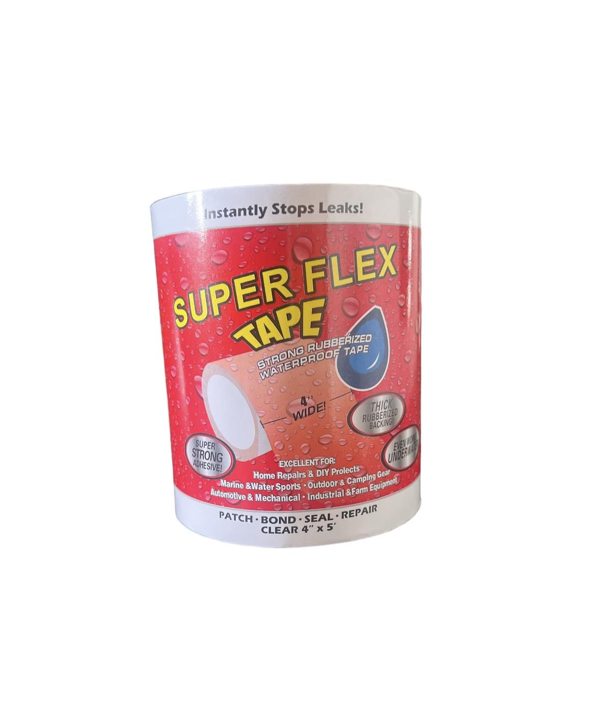 SUPER FLEX Repair Tape Underwater Tape Sealing Tape Repair Tape for