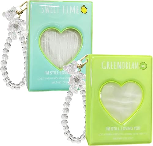 2 piezas Kpop soporte para tarjetas fotográficas, mini álbum de fotos de 3 pulgadas, carpeta de tarjetas fotográficas, pequeño libro de tarjetas de