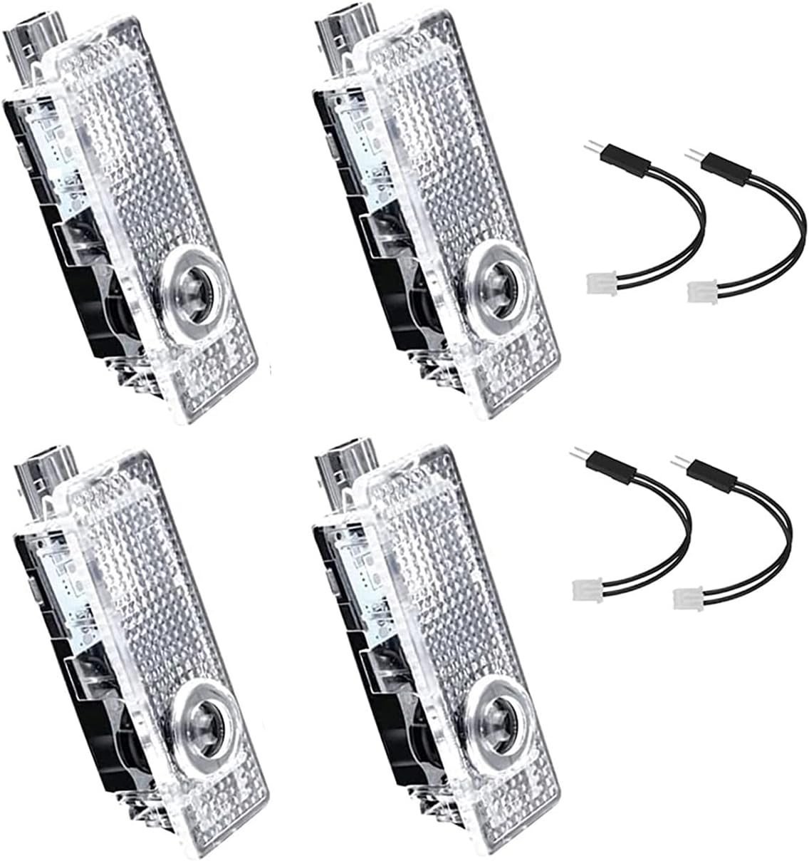Car Door Projector Lights for Door LED Light Logo 4pcs Welcome Light Compatible for 3/5/6/7/X1/X2/X3/X4/X5/X6/X7/Z/M/GT Series