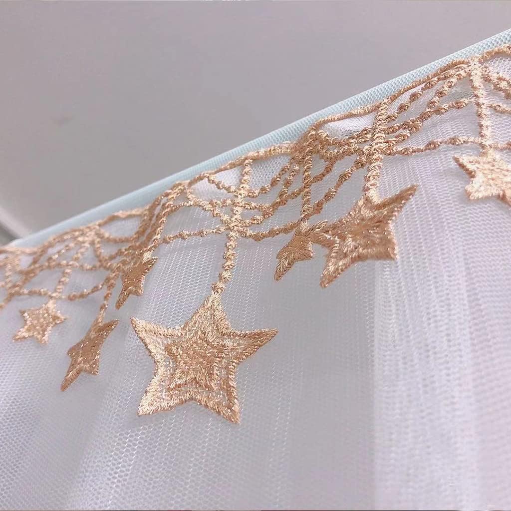 Mosquito Net Canopy Curtain - Elegant 4 Corner Post Bed Canopy for Twin, Full, Queen, King Size Beds - Perfect for Adults, Teens, Boys, and Girls