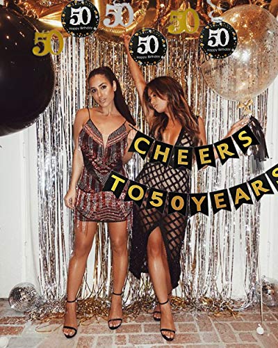 JeVenis 50 ° Compleanno Decorazione Decorazione