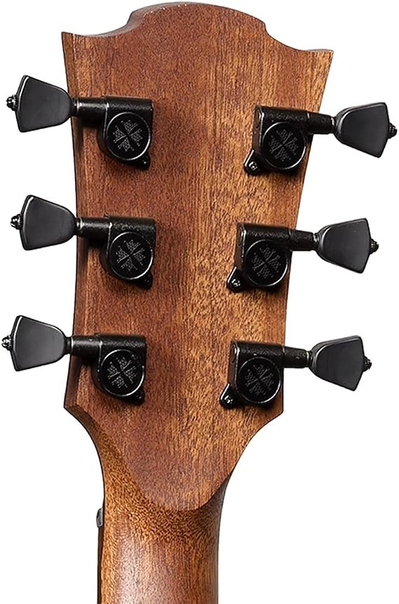 LAG GUITARS Hyvibe 10 Dreadnought Cutaway Satin Smart Guitar with built-in FXs and looper HV10DCE