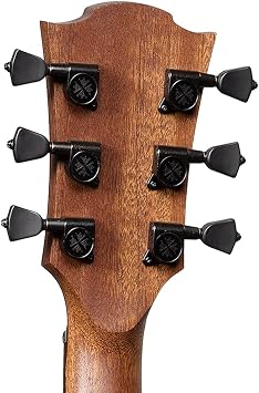 LAG GUITARS Hyvibe 10 Dreadnought Cutaway Satin Smart Guitar with built-in FXs and looper HV10DCE