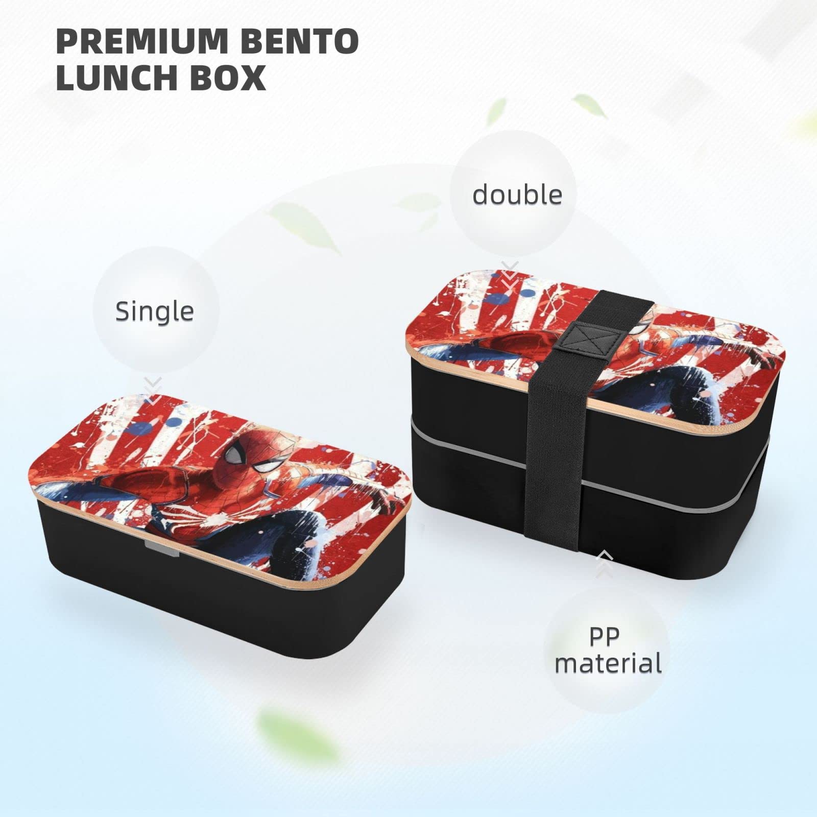 Amazon | スパイダーマン 弁当箱 シール容器 保存容器 サーモス 弁当箱 