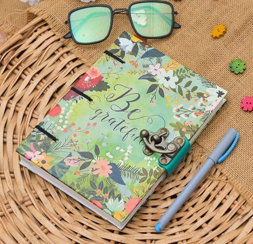 Image of CRAFT CLUB Be Greatfull Diary In Euro Binding With 100% Recycled Handmade Paper